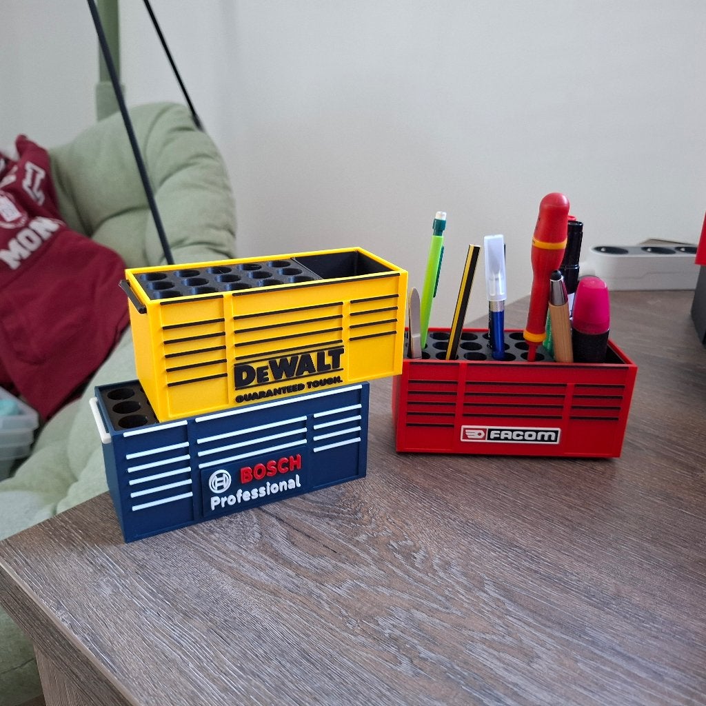 Porte Bic Personnalisable - Facom / Dewalt / Bosch / Milwauk, Bricolage & Construction, Outillage | Meuleuses, Enlèvement ou Envoi