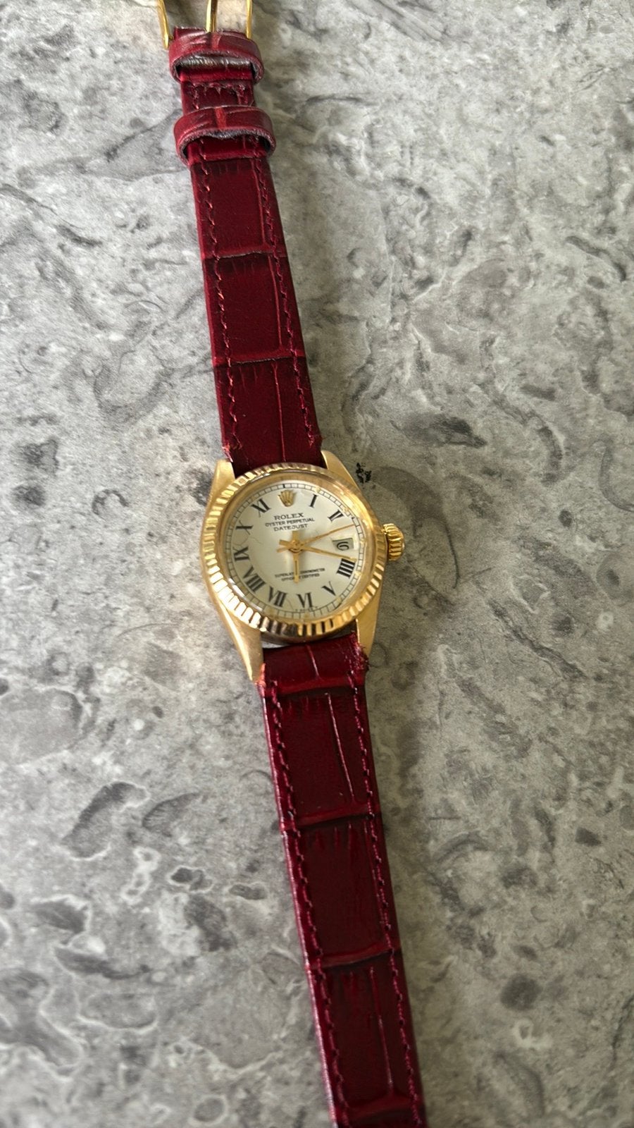 Rolex datejust.  18 krt. 26 mm, Bijoux, Sacs & Beauté, Enlèvement ou Envoi, Comme neuf, Rolex