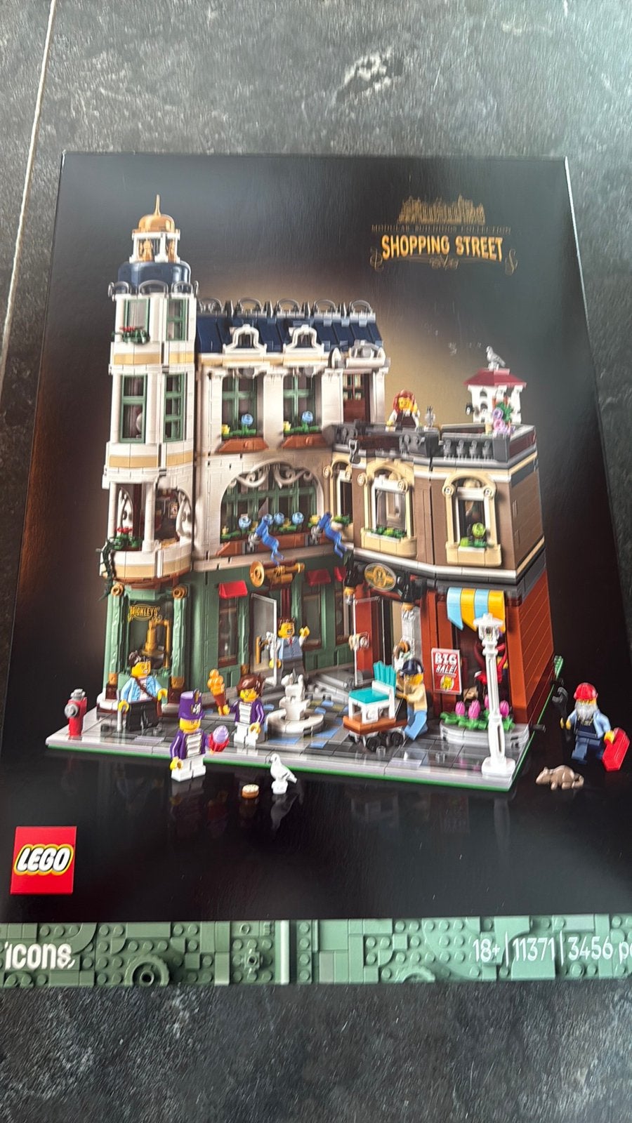 Nieuw LEGO icons 11371 Shopping Street, Ophalen of Verzenden, Nieuw, Lego, Icons