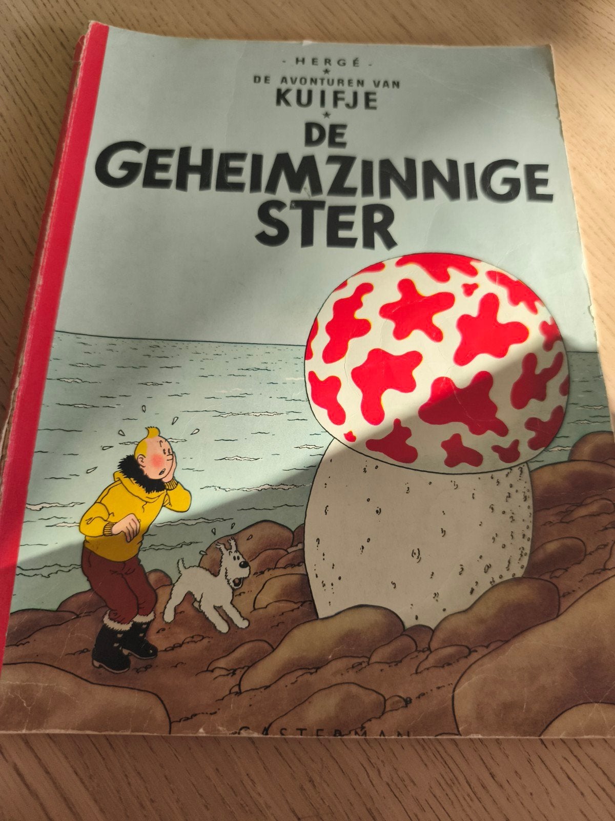 de geheimzinnige ster, Eén stripboek, Hergé, Ophalen, Gelezen