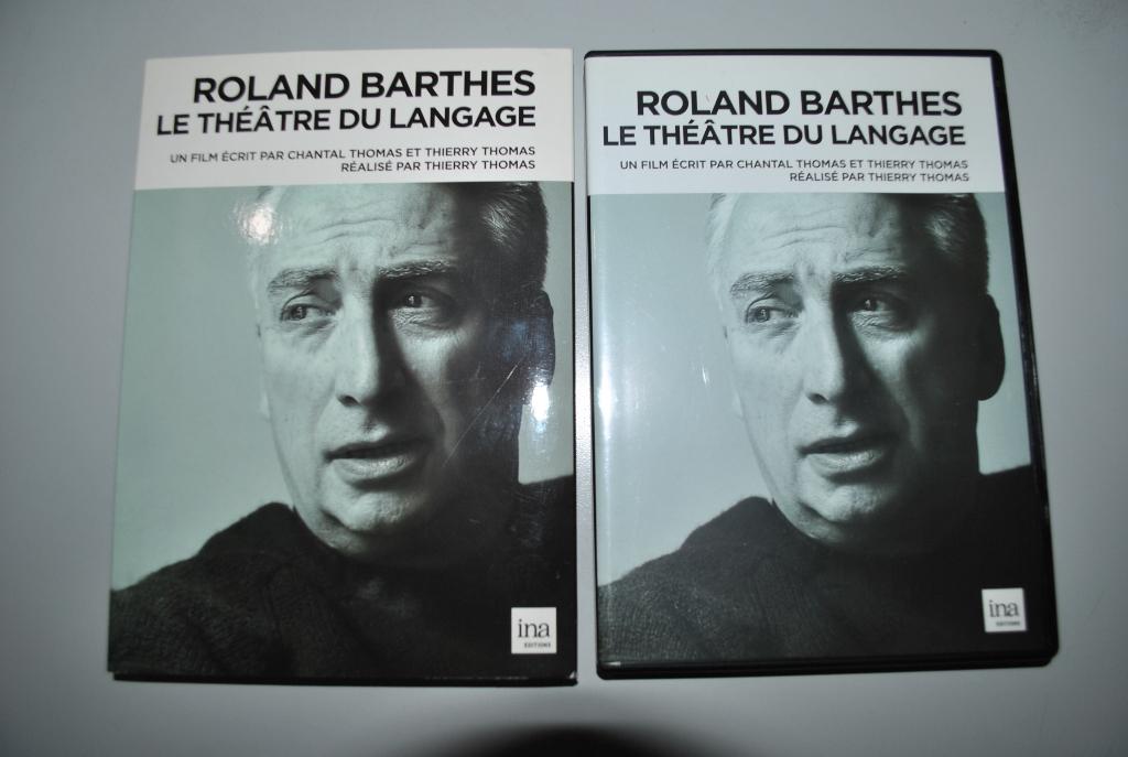 DVD "Roland Barthes/Théatre langage" Comme neuf, Envoi, Comme neuf