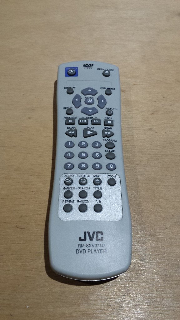 Télécommande JVC RM-SXV074U, Audio, Tv en Foto, Afstandsbedieningen, Gebruikt, Origineel, Ophalen