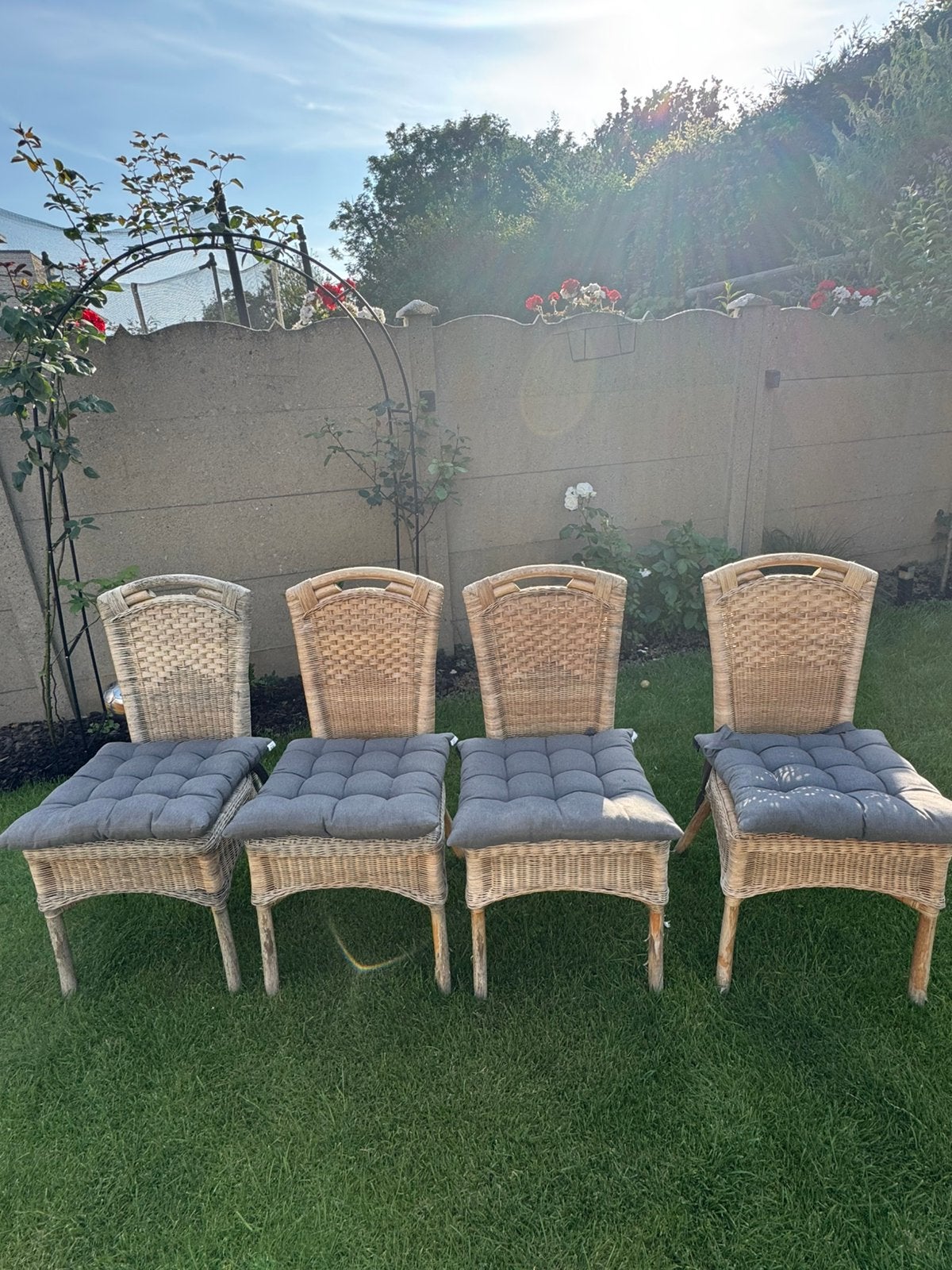 Tuin/terras stoelen, Ophalen, Gebruikt