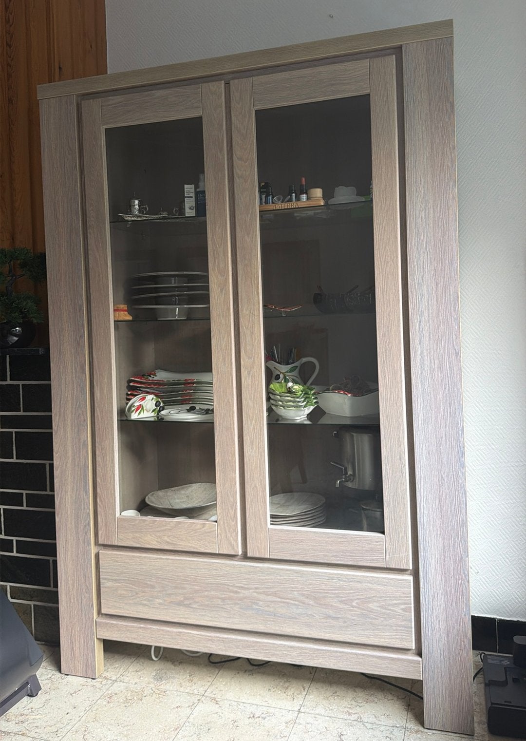 Vitrine, Ophalen, Zo goed als nieuw