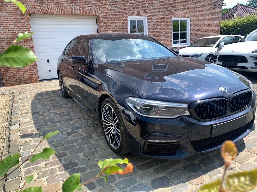 BMW Série 5 530e M Sport, Autos, Cuir, Euro 6, Entreprise, Noir