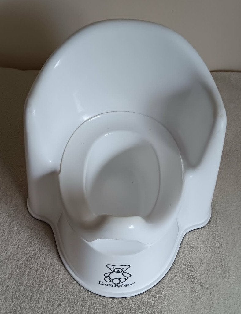 Babybjorn plaspotje wit, Kinderen en Baby's, Badjes en Verzorging, Ophalen, Gebruikt
