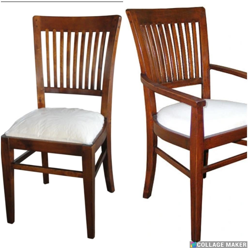 6x stoel en 2x armstoel Eichholtz Thonon flamant, Ophalen, Bruin, Zo goed als nieuw, Vijf, Zes of meer stoelen