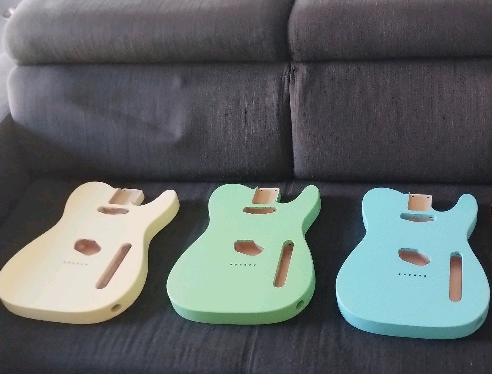 Telecaster body handmade NIEUW nitro alder, Musique & Instruments, Instruments | Pièces, Enlèvement ou Envoi