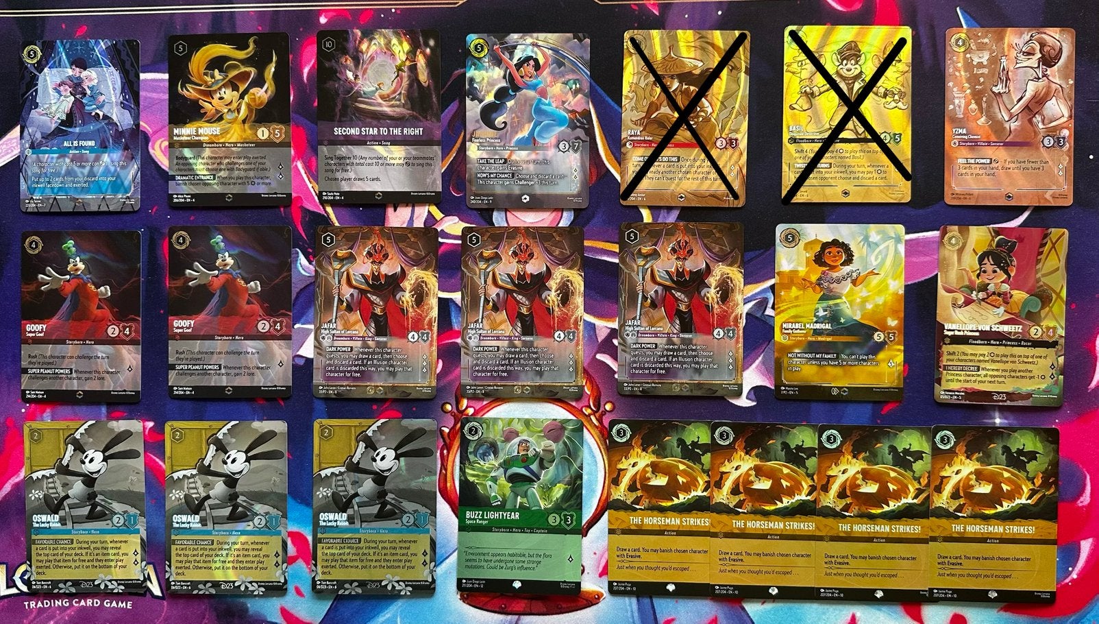 Lorcana Enchanteds, Hobby en Vrije tijd, Verzamelkaartspellen | Overige, Ophalen of Verzenden, Zo goed als nieuw, Losse kaart