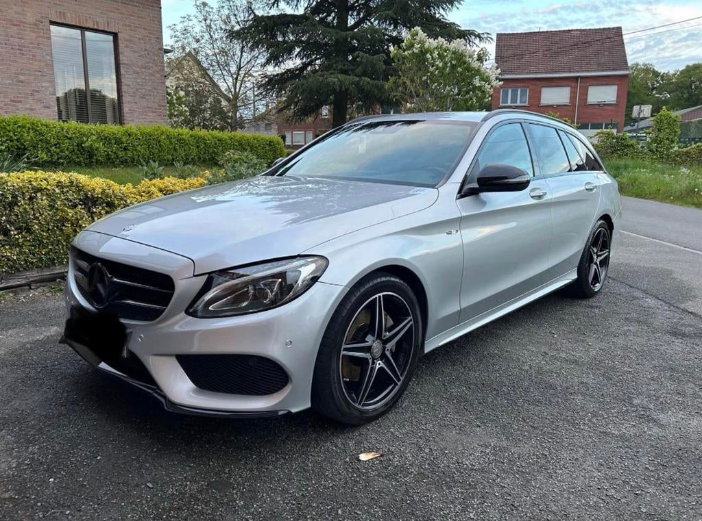 Mercedes C220 CDI bluetec, Auto's, Mercedes-Benz, Particulier, C-Klasse, Zetelverwarming, Diesel, Break, 5 deurs, Automaat, Zilver of Grijs
