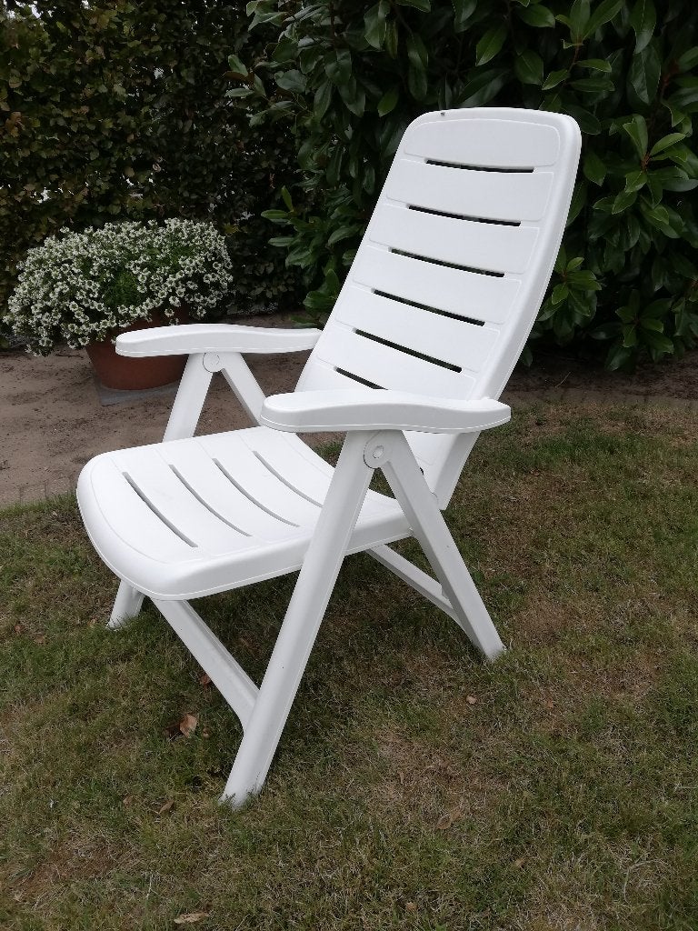 Tuinstoel/ terrasstoel, Jardin & Terrasse, Chaises de jardin, Enlèvement, Utilisé, Synthétique, Ajustable