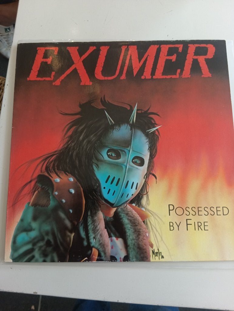 LP EXUMER POSSESSED BY FIRE, Cd's en Dvd's, Vinyl | Hardrock en Metal, Ophalen of Verzenden, LP