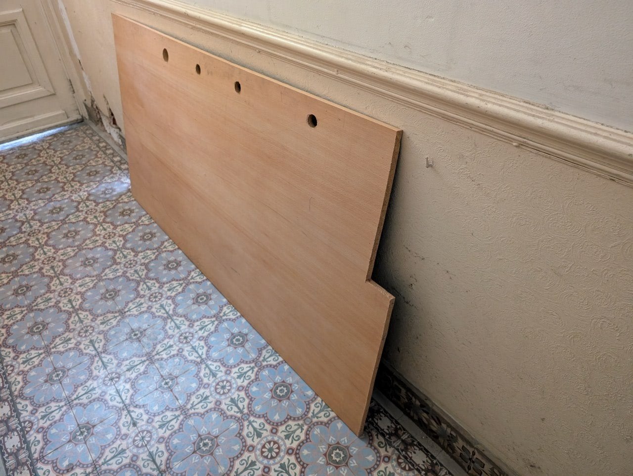 Groot paneel/stevige spaanplaat (183 x 93 cm) - Dikte, Doe-het-zelf en Bouw, Ophalen, Gebruikt, Overige materialen, 20 tot 50 mm
