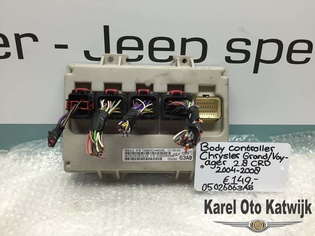 Body controller Chrysler Voyager / Grand Voyager 2.8 CRD, -, Utilisé, -, -