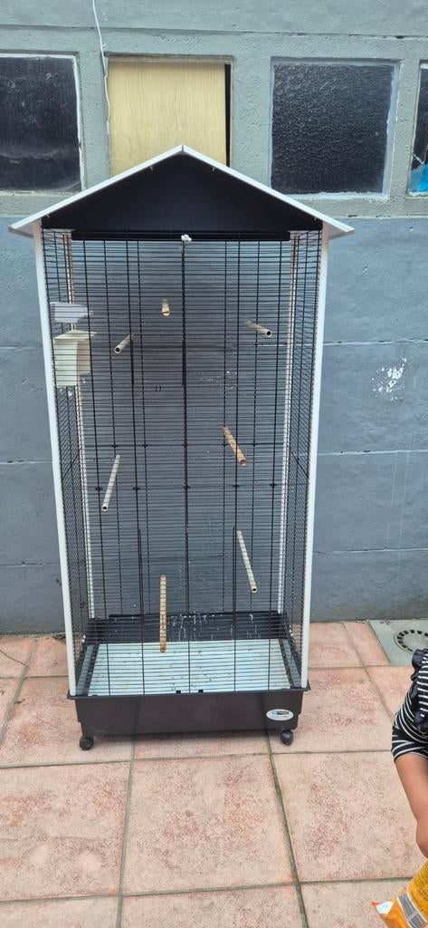 Vogelkooi groot goed staat, Ophalen of Verzenden, Vogelkooi