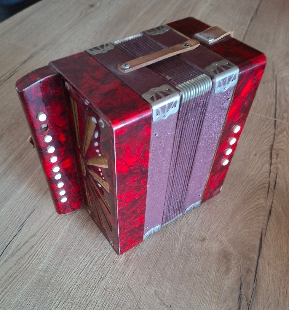 Accordeon melodion, Muziek en Instrumenten, Ophalen of Verzenden, Knopaccordeon