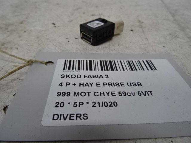 DIVERSEN DIVERS Skoda Fabia III (NJ3) (5Q0035726B), Gebruikt, Skoda