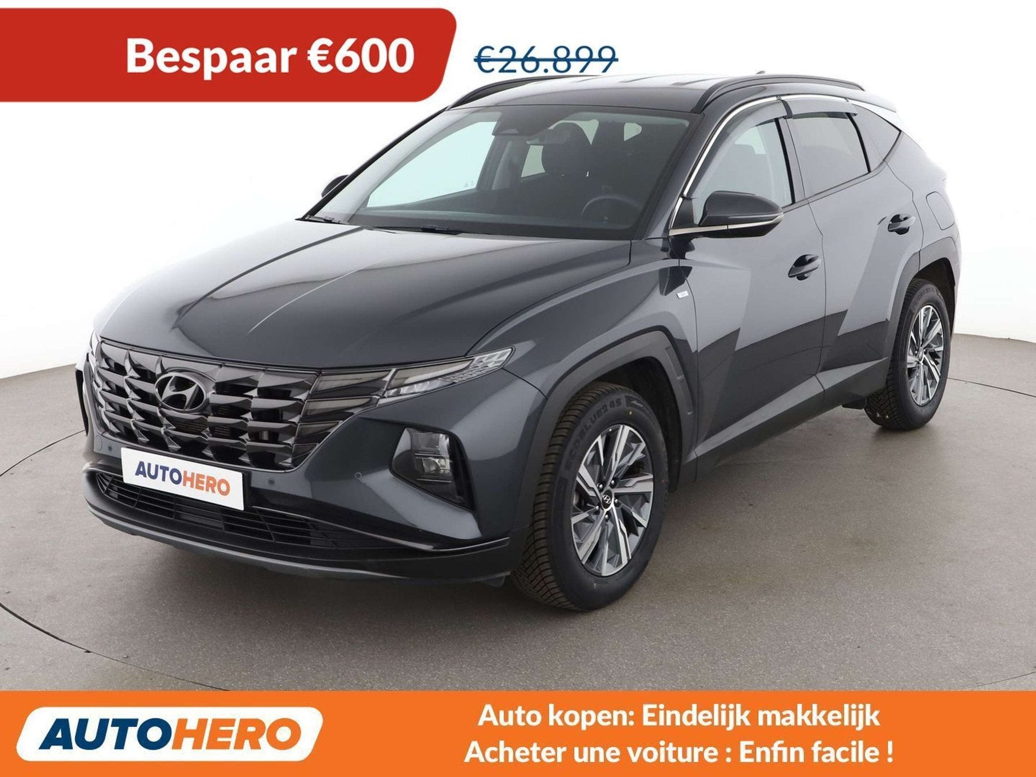 Hyundai Tucson 1.6 Maxx Safe 2WD (bj 2024, automaat), Stof, Gebruikt, 5 zetels, 5 deurs