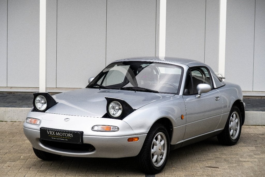 Mazda MX-5 NA 1.6 1996 /72k km/Sans rouille/Ancêtre/Garantie, Euro 2, Argent ou Gris, Achat, Entreprise