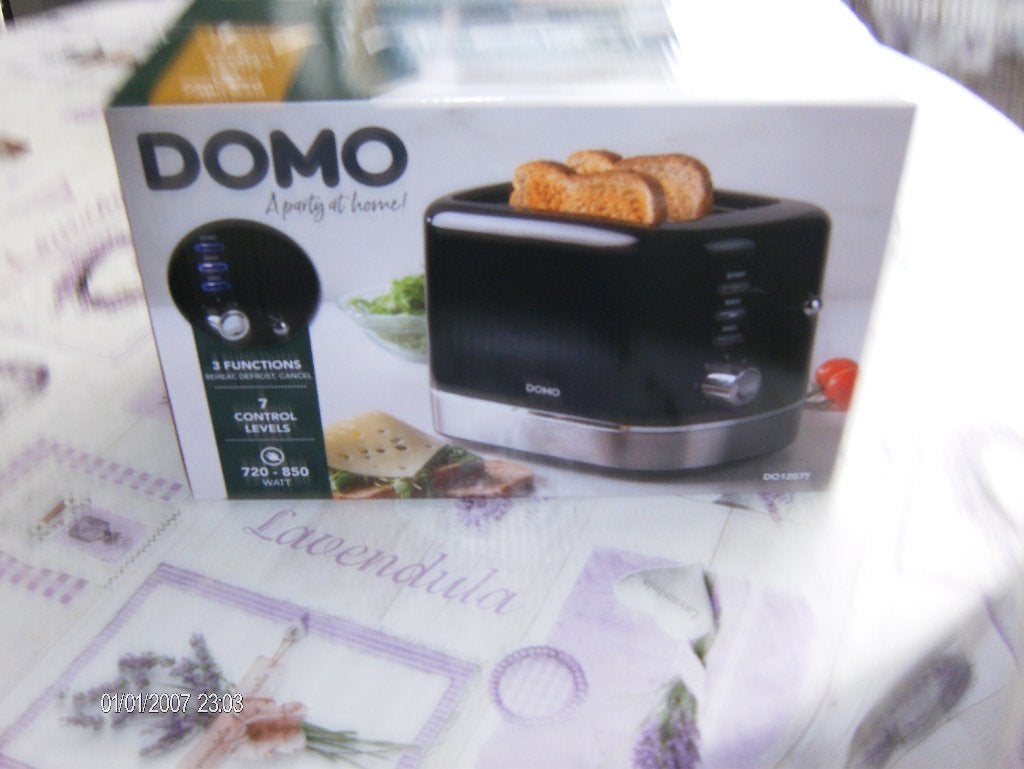 domo broodrooster(nieuw), Elektronische apparatuur, Ophalen, Nieuw, Uitneembare kruimellade