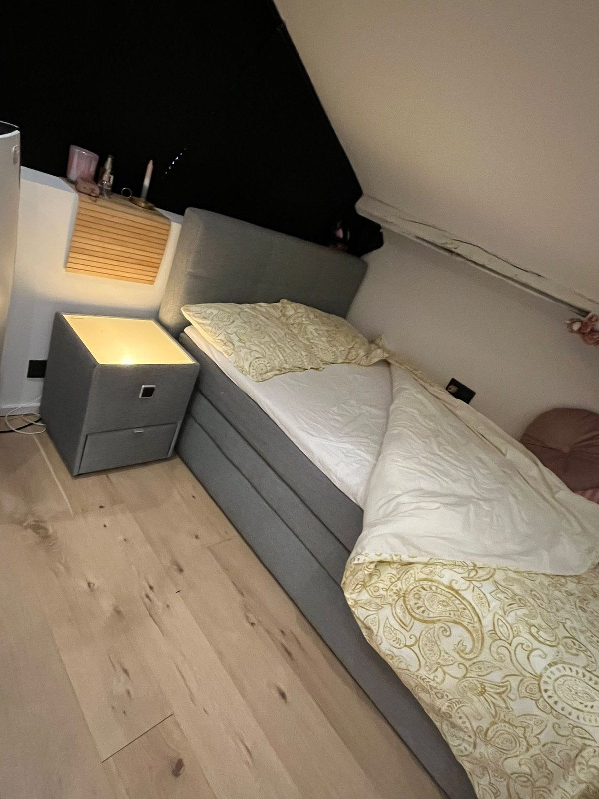 1 persoonsbed boxspring 120cm, Immo, Malines