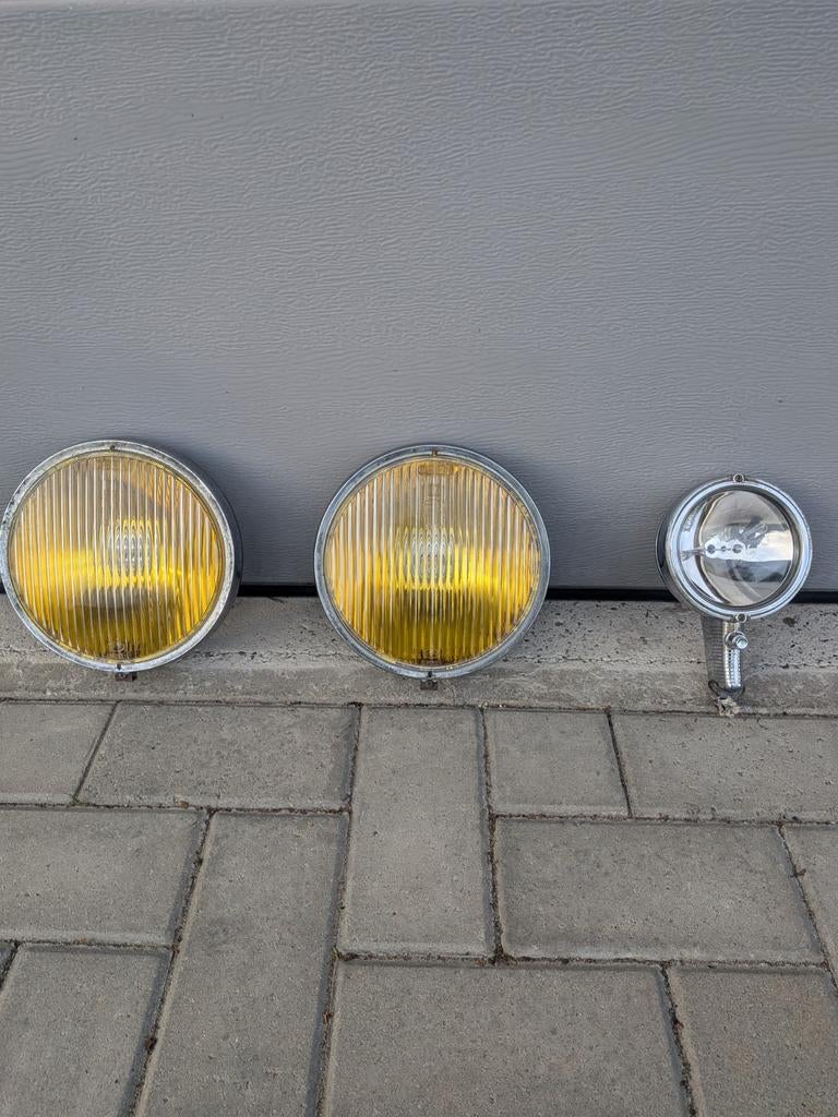 Retro mistlicht fare rally oldtimer, Enlèvement