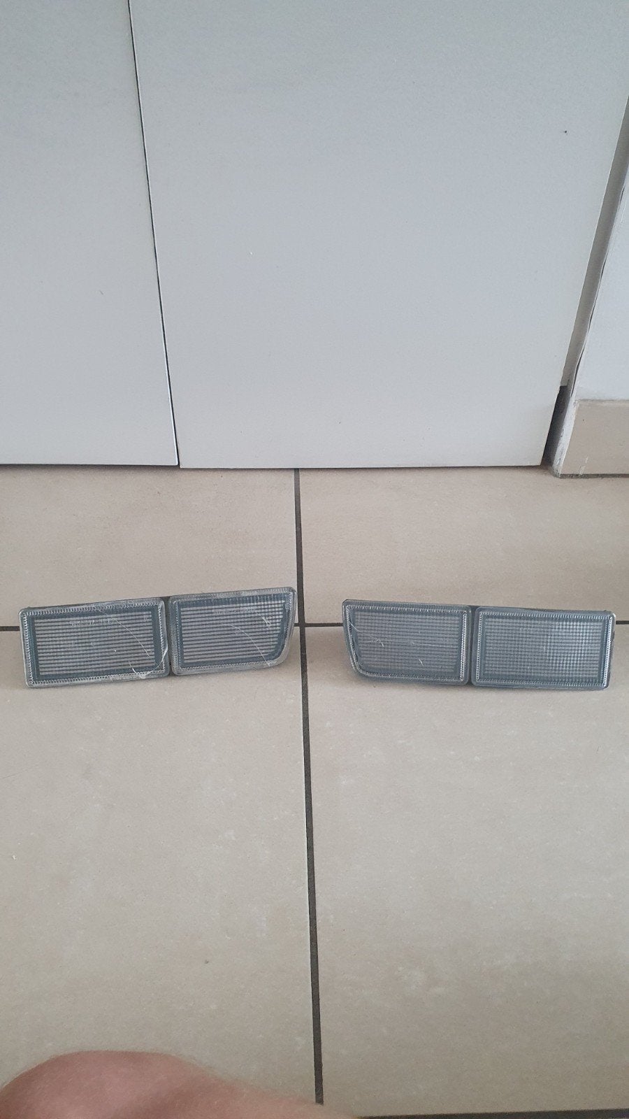 vw golf 3 onderdelen  bumper reflectoren, Ophalen