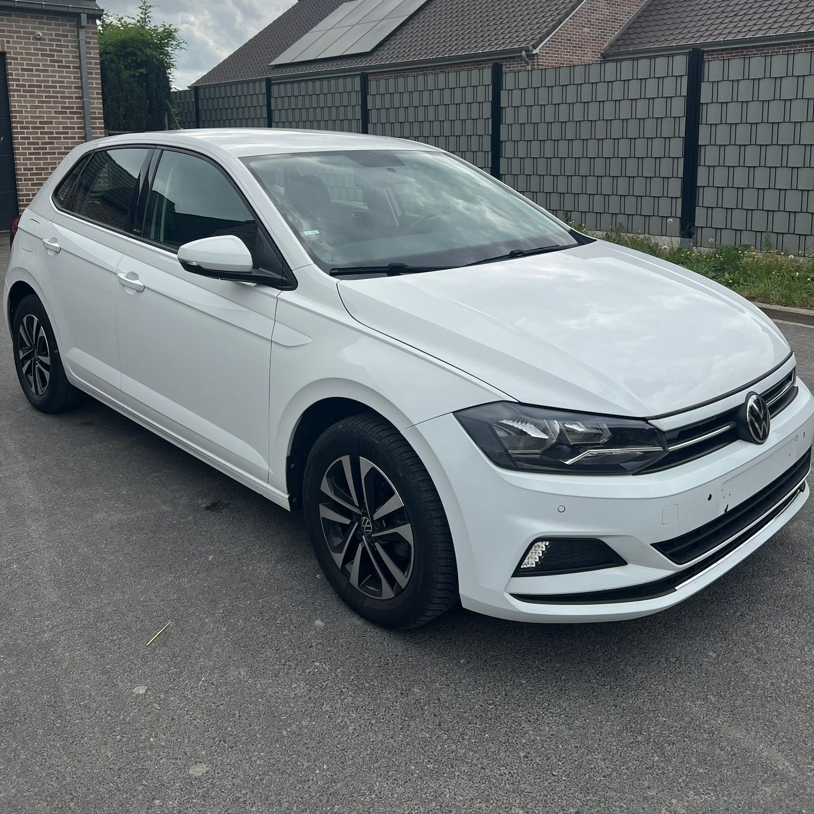 Polo 1.0 tsi 2021 Facelift Volkswagen, Auto's, Zwart, Wit, 5 deurs, Particulier