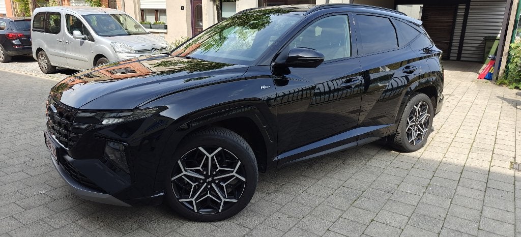 Hyundai Tucson 2022 N-line Black Edition, Automaat, Dealer onderhouden, Stof, 4 cilinders