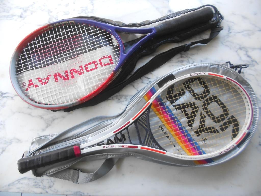 DONNAY tennisracket (grote koffer). DDD, Ophalen of Verzenden, Racket