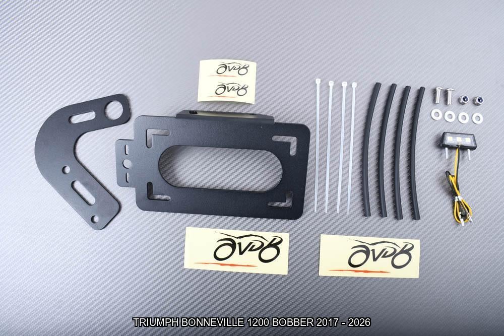 Support de plaque TRIUMPH BONNEVILLE 1200 BOBBER 2017 - 2026, Enlèvement ou Envoi, Neuf