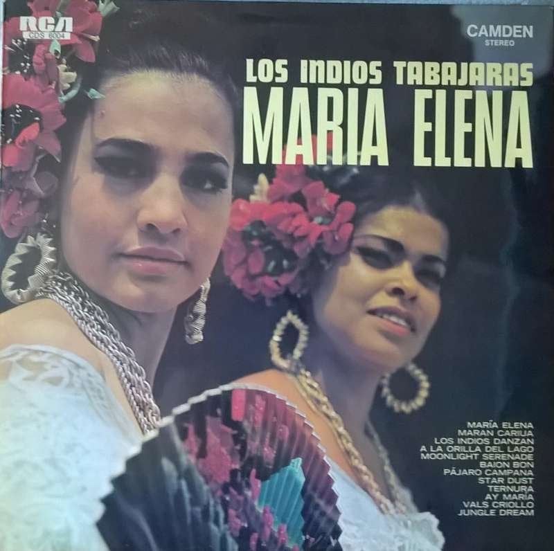 LP Los Indios Tabajaras – Maria Elena, Cd's en Dvd's, Vinyl | Latin en Salsa, LP, Beschermende buitenhoes, Latin, Ophalen of Verzenden