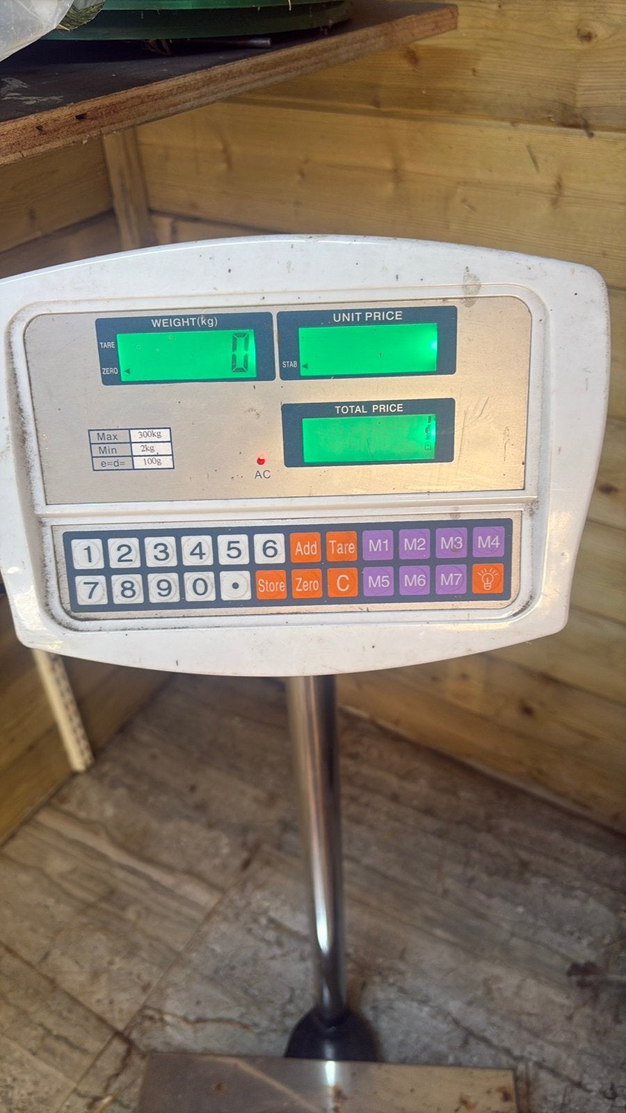 Weegschaal, Elektronische apparatuur, Ophalen, Gebruikt, Winkelweegschaal, 1 tot 500 gram