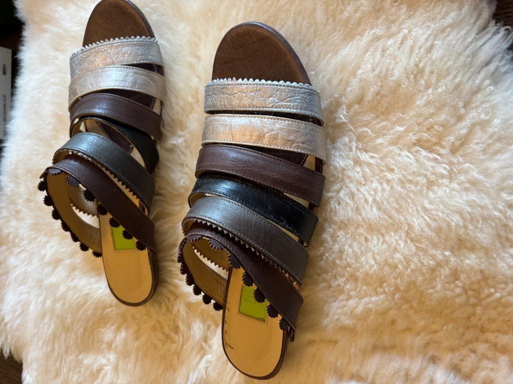 schoenen/sandalen, Kleding | Dames, Overige kleuren, Sandalen of Muiltjes, Zo goed als nieuw, Ophalen