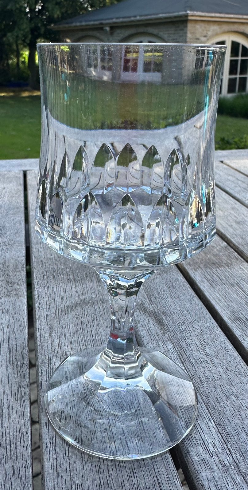 6 Witte wijnglazen Cristallerie Zwiesel 14.5 cm, Ophalen, Zo goed als nieuw