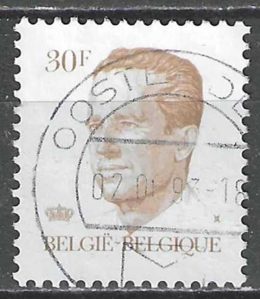 Belgique 1984 - Yvert 2125 /OBP 2126 - Boudewijn (ST), Envoi, Affranchi, Oblitéré