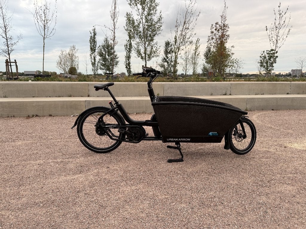 Urban arrow Bakfiets, 3 kinderen, Elektrisch, Zo goed als nieuw, Schijfrem