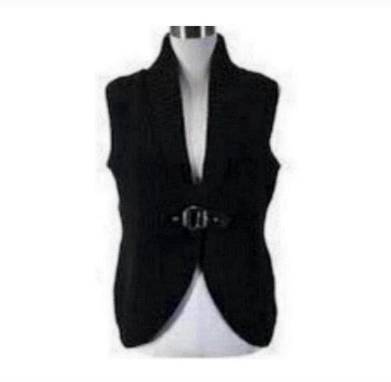 Ralph Lauren sweater vest + gesp vest zonder mouwen zwart xs, Ophalen of Verzenden, Zo goed als nieuw, Maat 34 (XS) of kleiner