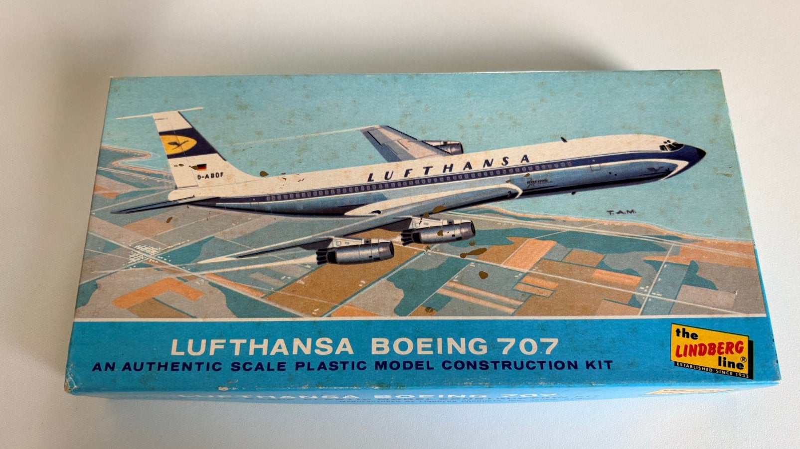 Lindberg Lufthansa Boeing 707, Verzenden, Gebruikt