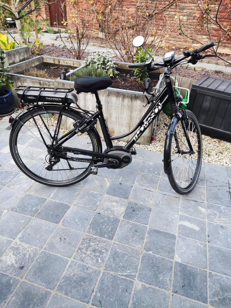 E-bike Tompson., Enlèvement