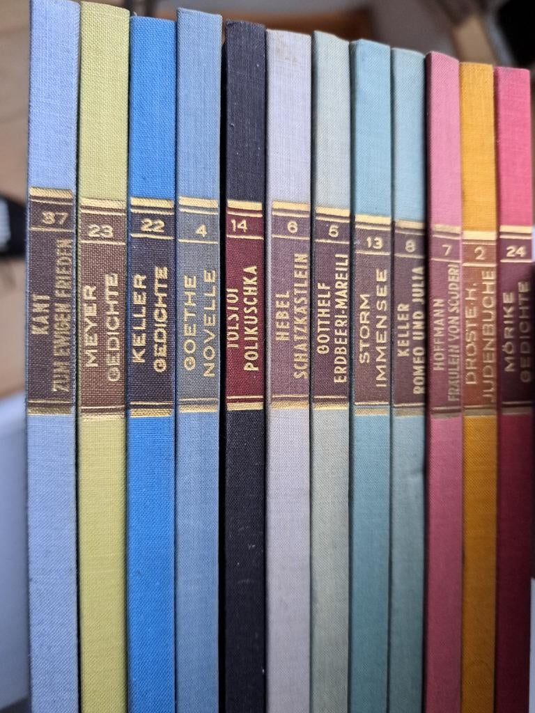 Er wordt een collectie paperbackboeken Universal biblioteek, Boeken, Ophalen