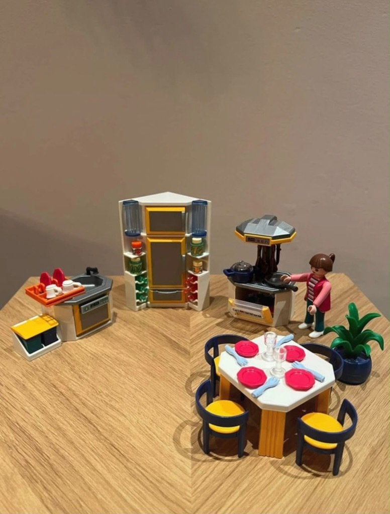 Playmobil keuken, Kinderen en Baby's, Ophalen, Complete set, Overige typen, Zo goed als nieuw