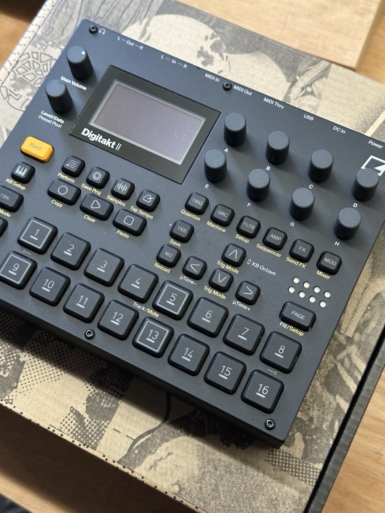Elektron Digitakt 2 II sampler-drumcomputer, Muziek en Instrumenten, Ophalen of Verzenden, Zo goed als nieuw