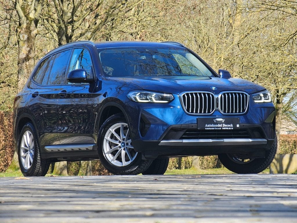 Bmw X3 2.0 XDRIVE 30E FACELIFT | 360CAMERA | TREKHAAK, Auto's, BMW, Automaat, 2000 kg, Blauw, Leder