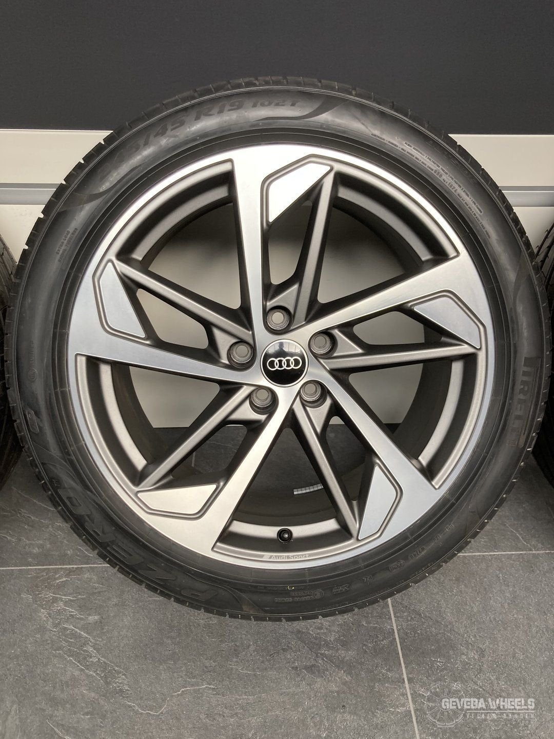 19” originele Audi Q3 F3 Sportback velgen + banden 5x112 83A, Pneus et Jantes, 245 mm, Véhicule de tourisme, Pneus été