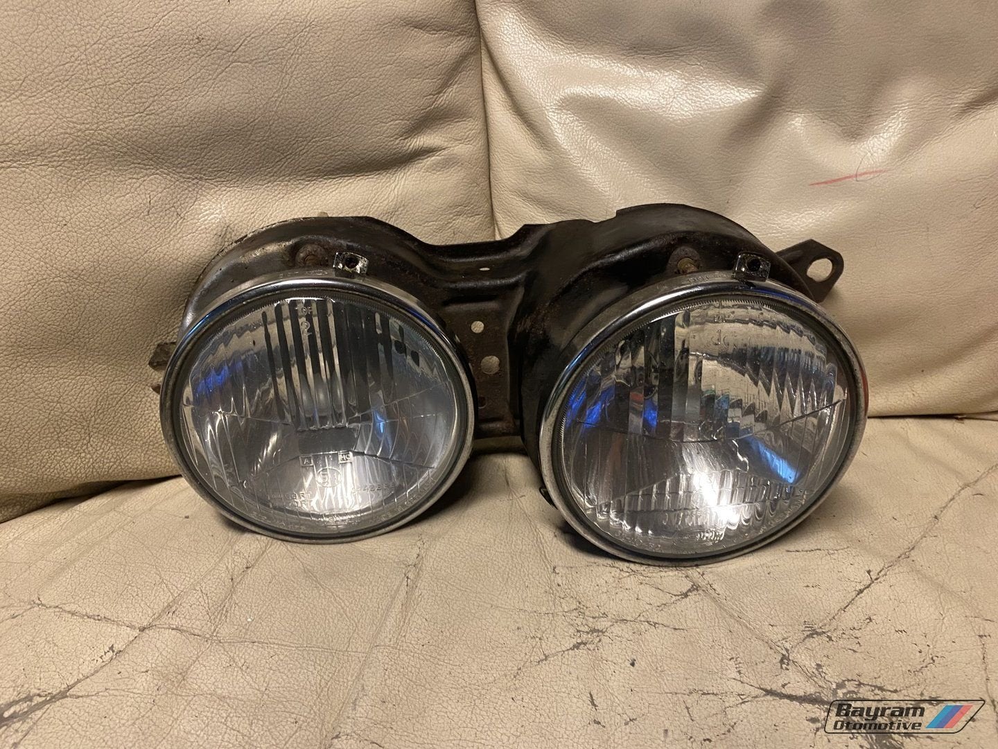 Bmw E12 koplamp rechts origineel Hella 5-serie lamp e12, Auto-onderdelen, Gebruikt, -, -, Ophalen of Verzenden