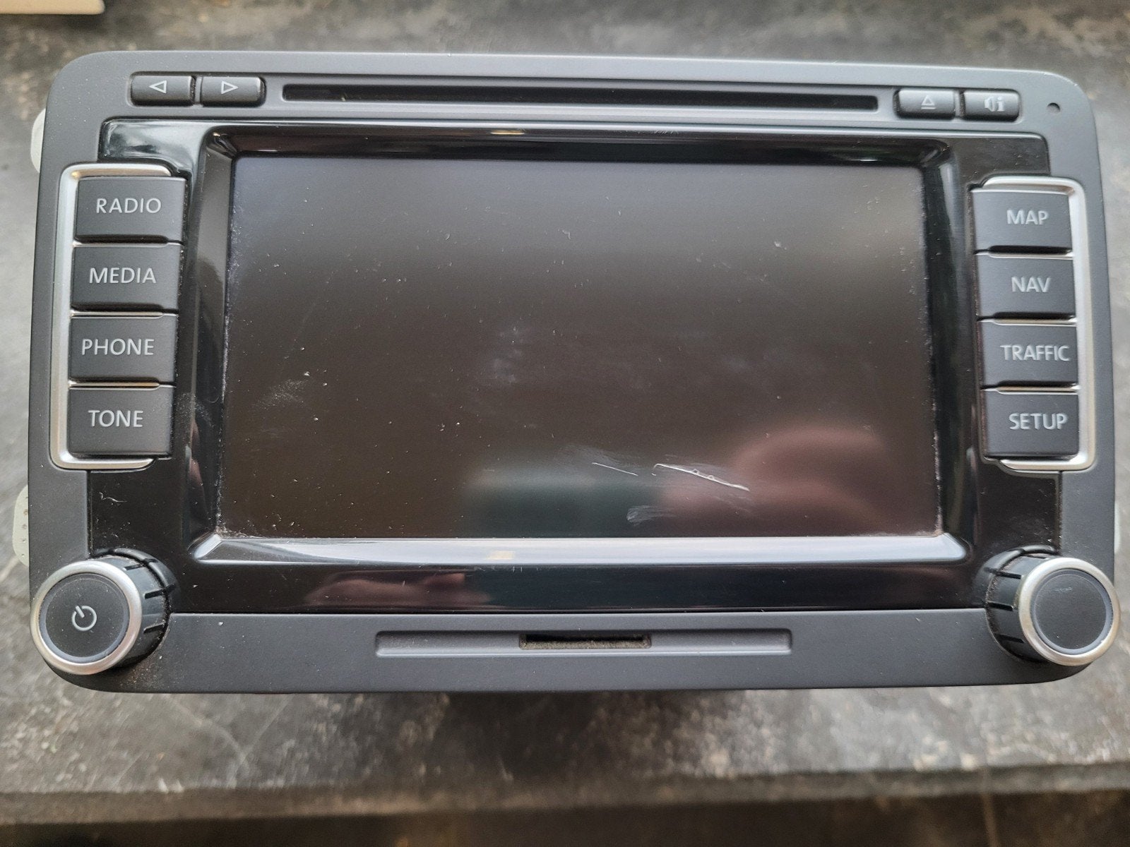 Autoradio / système de navigation Volkswagen d'origine RNS 5
