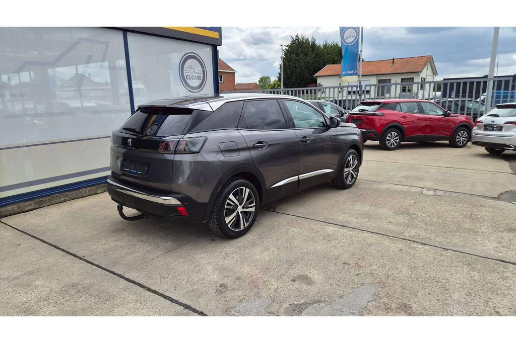 Peugeot 3008 1.2/Automaat/Allure/Navi/Camera/Cc/Bt/Alus/Trek, Argent ou Gris, Achat, Euro 6, Entreprise