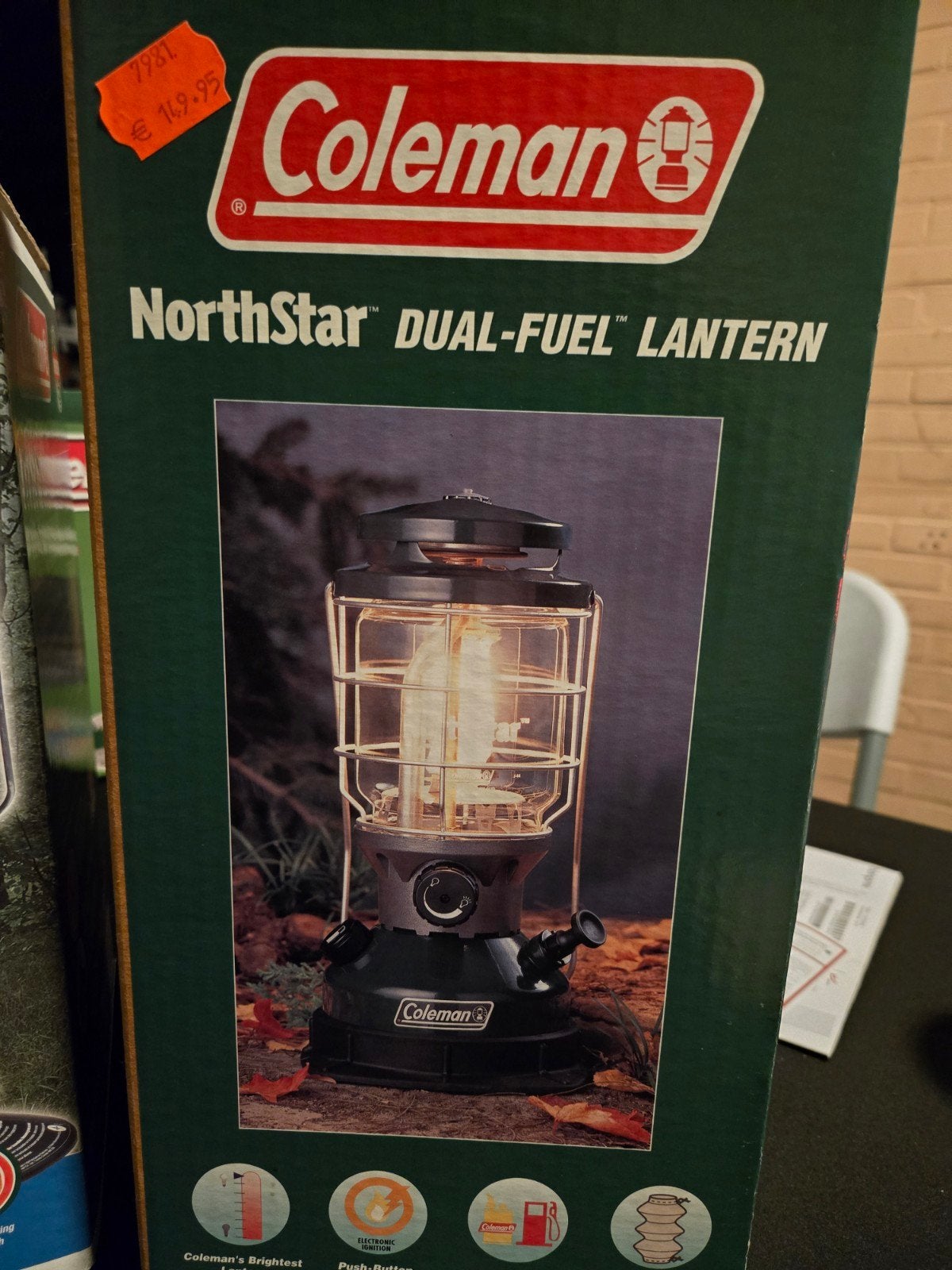 Coleman lamp op benzine nieuw !!!, Watersport en Boten, Ophalen of Verzenden, Nieuw