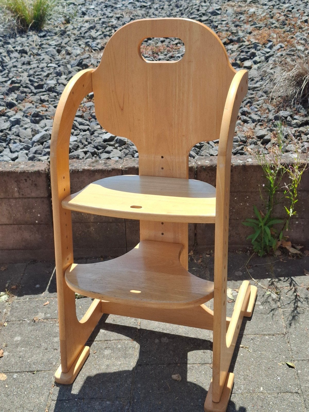 Trip trap stoel, Ophalen